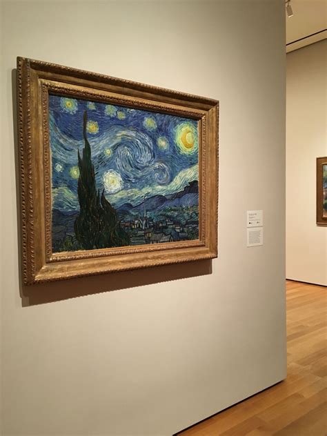 moma starry night which floor|starry night in 3d art.